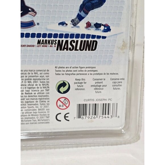 RARE 07 McFarlane NHL Hockey Series 14 Curtis Joseph Coyotes #110 Action Figure - Picture 5 of 7